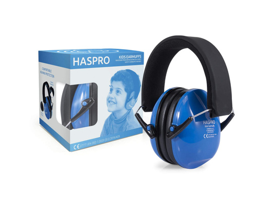 Haspro Kids Nauszniki dla dzieci od 3 roku życia niebieskie 