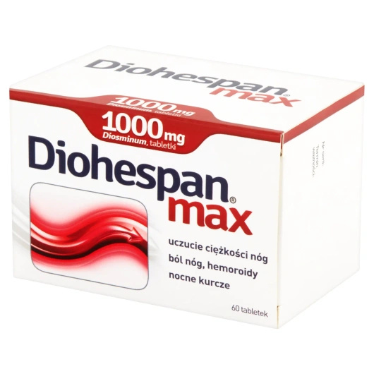 DIOHESPAN MAX 1000 mg, 60 tabletek