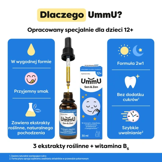UmmU Sen&Zen 12+ Krople, 30 ml
