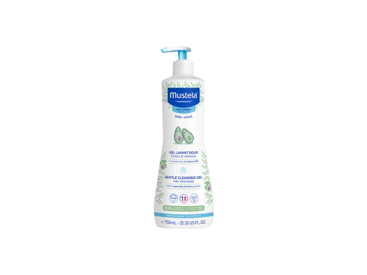 Mustela Bébé Enfant Delikatny żel do mycia, 750 ml