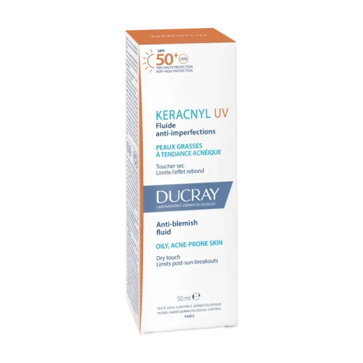 DUCRAY KERACNYL UV Fluid przeciw niedoskonałościom, 50ml