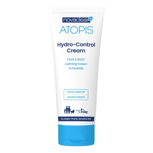 NOVACLEAR ATOPIS HYDRO-CONTROL CREAM Natłuszczający- nawilżający krem do twarzy i ciała, 100ml