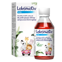 LOKOMOTIV syrop o smaku landrynkowym, 130 ml