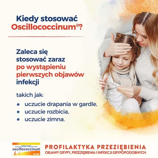 Boiron Oscillococcinum, 6 dawek