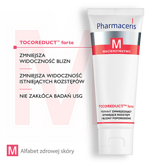Pharmaceris M Tocoreduct™ Forte Preparat zmniejszający istniejące rozstępy i blizny poporodowe, 75 ml