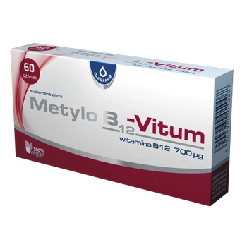 Metylo B12-Vitum, 60 tabletek