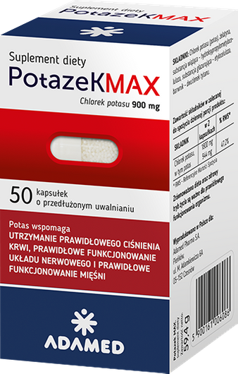 POTAZEK MAX, 50 kapsułek