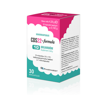 CDS22-formula Mikrokapsułki 10 miliardów, 30 kapsułek