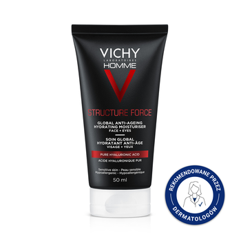 VICHY HOMME STRUCTURE FORCE Krem przeciwzmarszczkowy, 50 ml