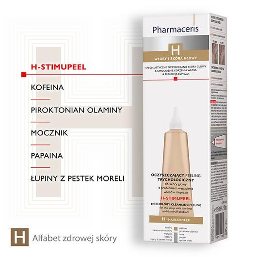 Pharmaceris H H-Stimupeel Oczyszczający peeling trychologiczny, 125 ml