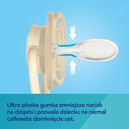 CANPOL Babies Smoczek Silikonowy DentalAir 18m+