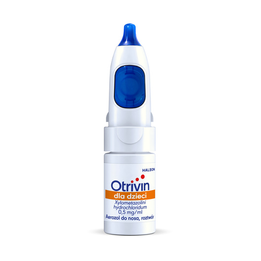 Otrivin dla dzieci Aerozol do nosa 0,5mg/ml, 10 ml