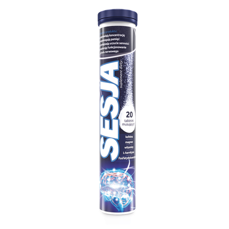 SESJA x 20 tabletek musujących