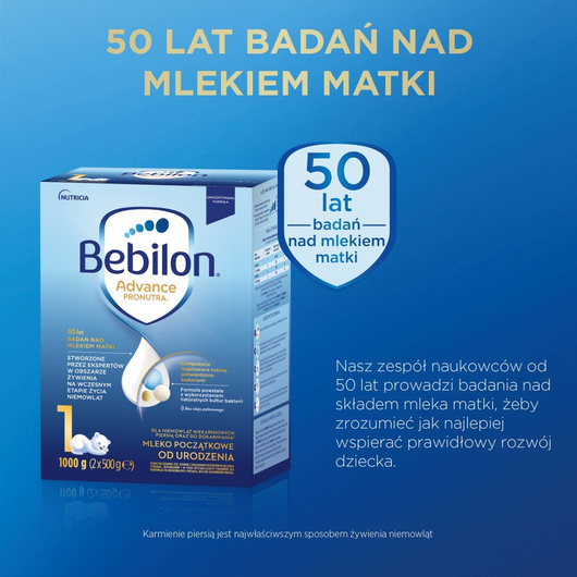 Bebilon 1 Advance Pronutra, 1000g