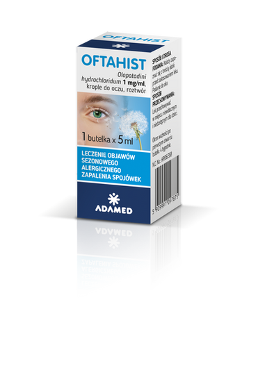 OFTAHIST krople do oczu 1mg/ml x 5ml