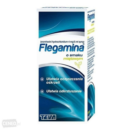 FLEGAMINA miętowa 4 mg/5ml syrop 200 ml