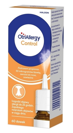 OtriAllergy Control aerozol do nosa 50mcg, 60 dawek 