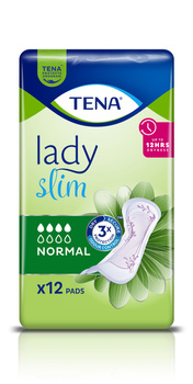 TENA Lady Slim Normal Podpaski, 12 sztuk