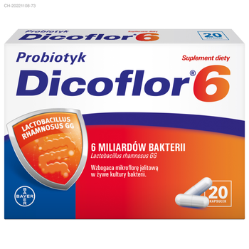 Dicoflor 6 kapsułki, 20 sztuk