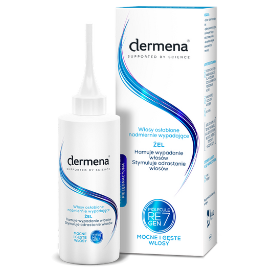 DERMENA Żel przeciw wypadaniu włosów 150ml DATA WAŻNOŚCI: 31/01/2026