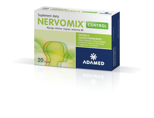 NERVOMIX CONTROL x 20 kapsułek
