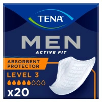 Tena Men Active Fit Level 3 Wkładki anatomiczne, 20 sztuk