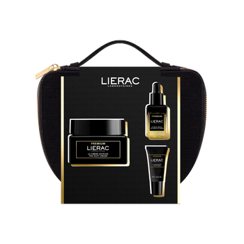 Lierac Premium Zestaw Świąteczny Jedwabisty krem, 50ml + Serum, 13ml + Krem pod oczy, 5ml