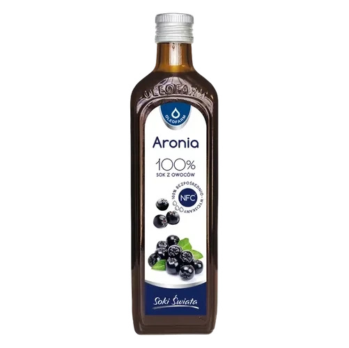 Oleofarm Aronia Sok 100% z aronii, 490 ml