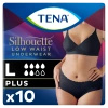 Tena Silhouette Plus Black Romiar L (95-125cm) Majtki chłonne, 10 sztuk