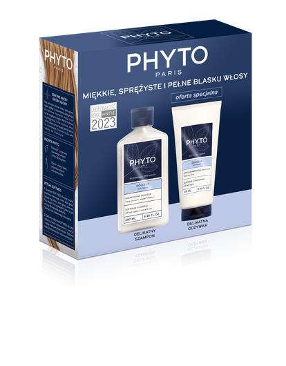 PHYTO SOFTNESS Zestaw Szampon 250ml + Odżywka 175ml 