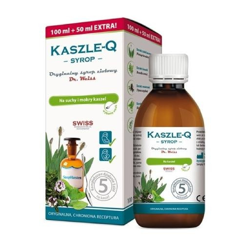 Kaszle-Q Syrop Dr. Weiss, 150 ml