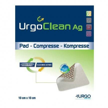 Opatrunek Urgo Clean Ag 10x10cm, 1 sztuka