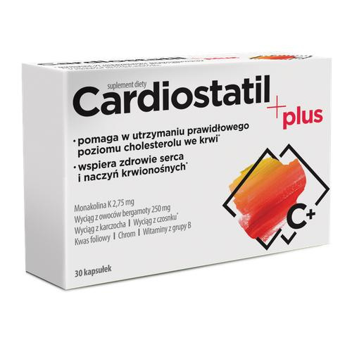 Cardiostatil Plus kapsułki twarde, 30 sztuk 