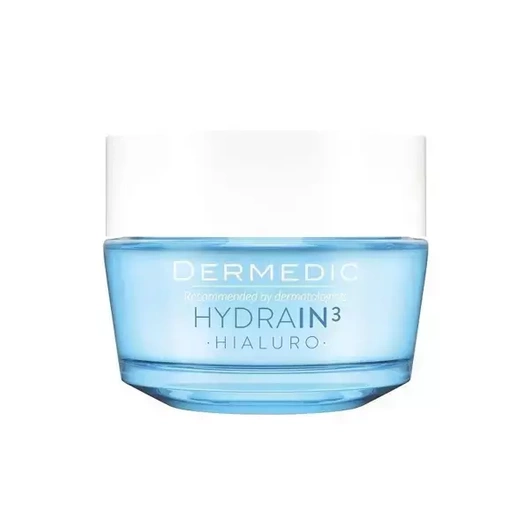 DERMEDIC HYDRAIN 3 HIALURO Krem dogłębnie nawilżający, 50ml