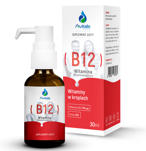 Avitale, Witamina B12 krople doustne,30 ml