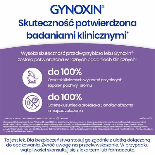 GYNOXIN krem dopochwowy, 30 g