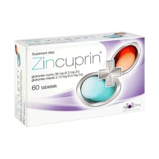 Zincuprin, 60 tabletek