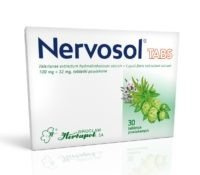 Nervosol TABS, 30 tabletek