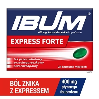 IBUM Express Forte 400 mg, 24 kapsułki miękkie