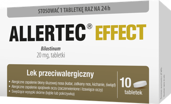 Allertec Effect  20mg tabletki, 10 sztuk