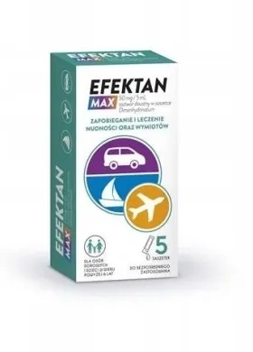 Efektan Max, 5 saszetek