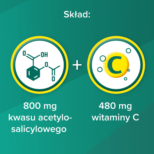 ASPIRIN C FORTE x 10 tabletek musujących