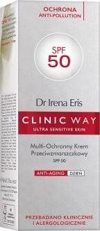 CLINIC WAY krem Multi-Ochronny SPF50+ Anti-Pollution, 40ml