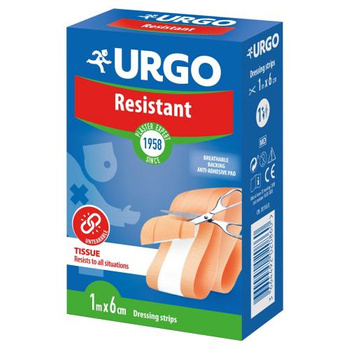 Opatrunek URGO Resistant 1m x 6 cm, 1 sztuka