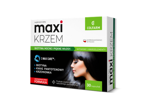 MAXI KRZEM x 30 kapsułek