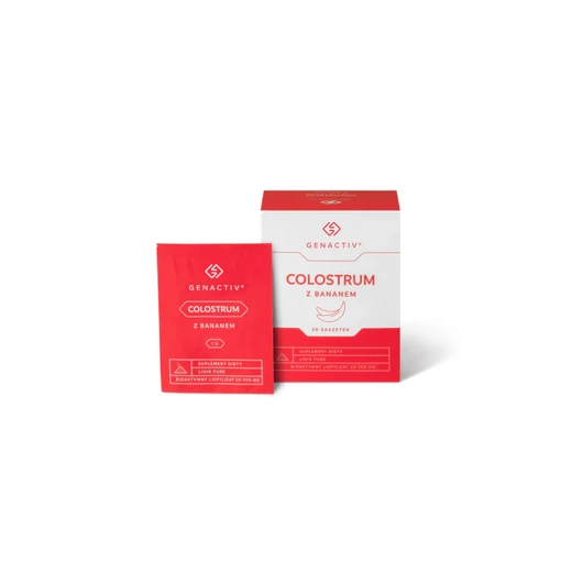 COLOSTRUM z bananem, 30 saszetek