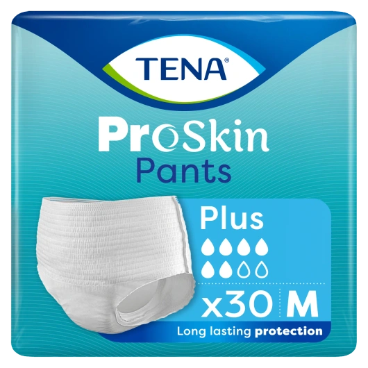 Tena Pants ProSkin Plus Rozmiar M (80-110cm) Majtki chłonne, 30 sztuk