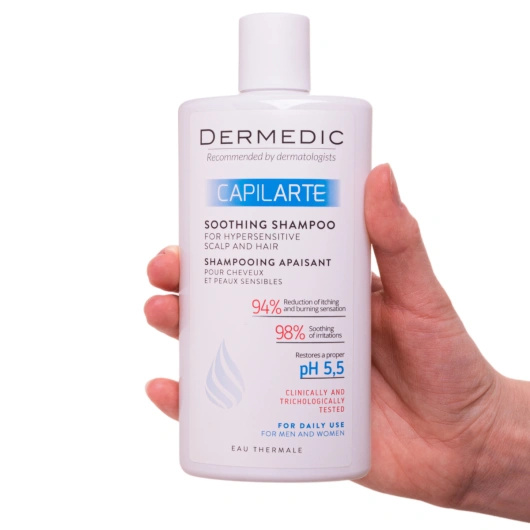 DERMEDIC CAPILARTE Szampon kojąco-łagodzący, 300 ml
