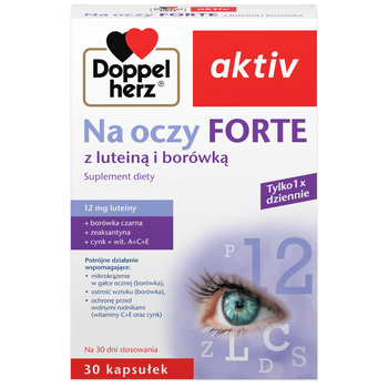 Doppelherz Aktiv Na oczy Forte x 30 kapsułek