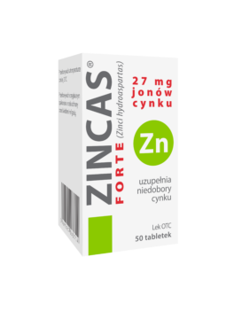 ZINCAS Forte, 50 tabletek